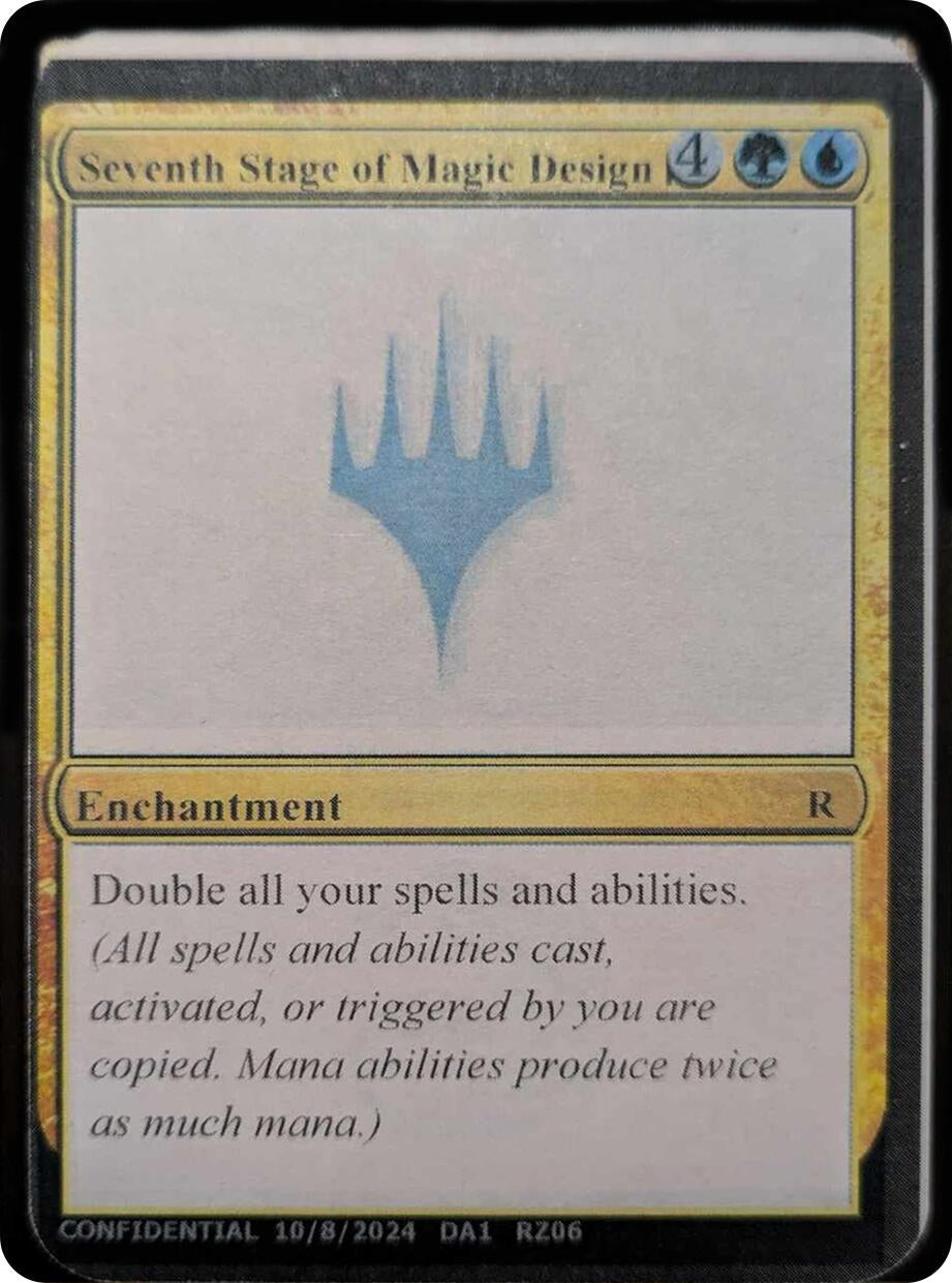 Image for Seventh Stage of Magic Design (Un-Known Event Playtest Cards) - Magic: The Gathering
