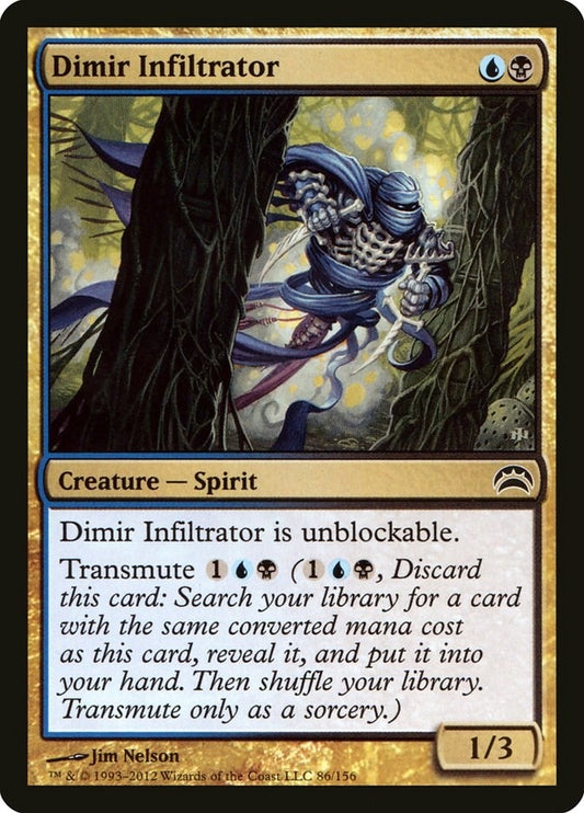 Image for Dimir Infiltrator (86) (Planechase 2012) - Magic: The Gathering