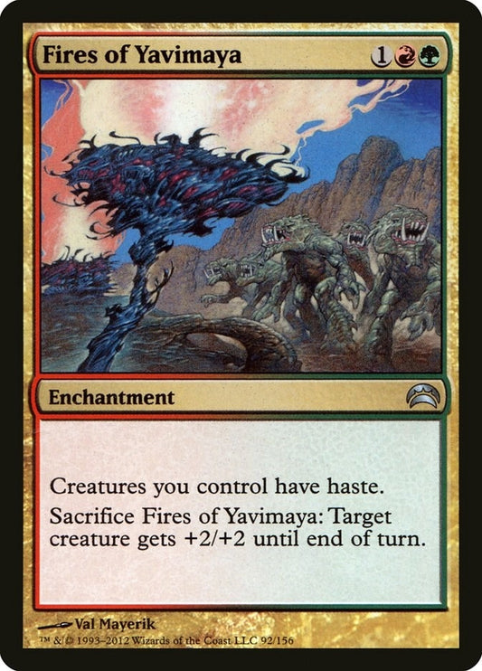 Image for Fires of Yavimaya (92) (Planechase 2012) - Magic: The Gathering