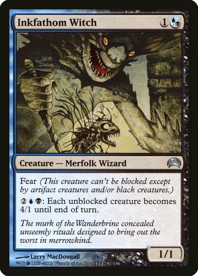 Image for Inkfathom Witch (97) (Planechase 2012) - Magic: The Gathering