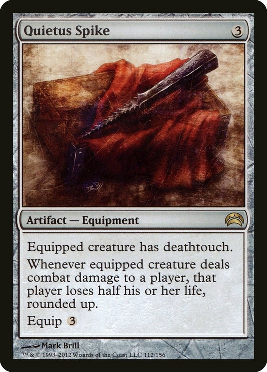 Image for Quietus Spike (112) (Planechase 2012) - Magic: The Gathering