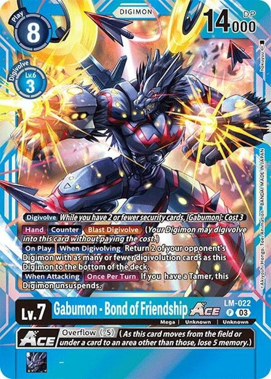 Image for Gabumon - Bond of Friendship ACE (LM-022 P) (Special Limited Set) - Digimon Card Game