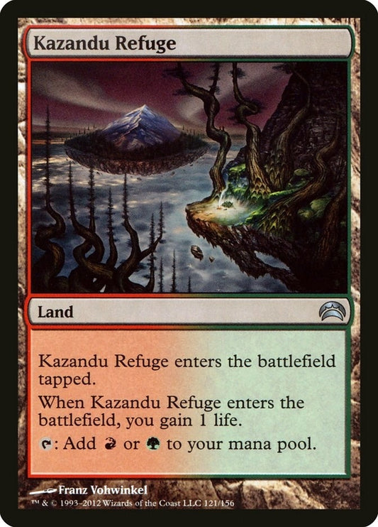 Image for Kazandu Refuge (121) (Planechase 2012) - Magic: The Gathering