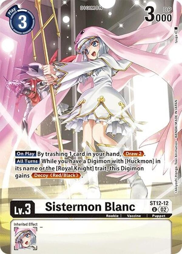 Image for Sistermon Blanc (Alternate Art) (ST12-12 U) (Special Limited Set) - Digimon Card Game