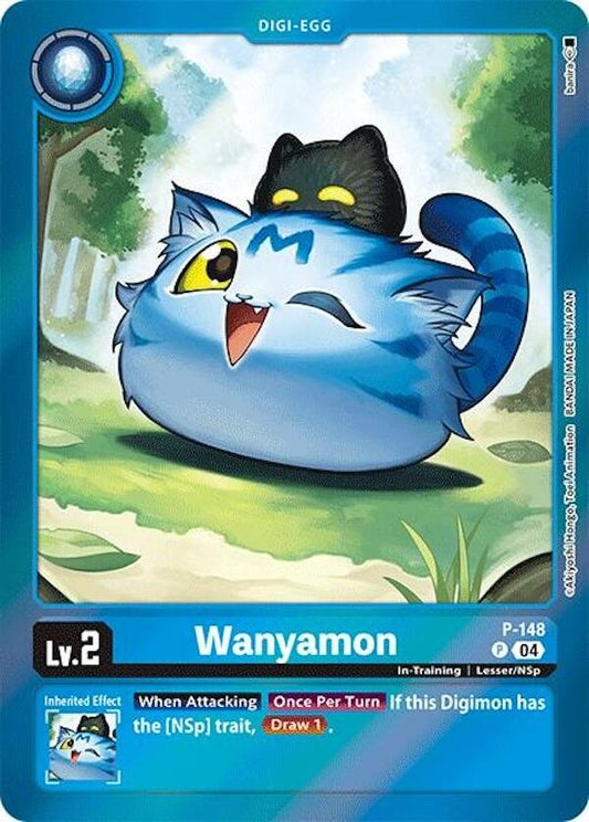 Image for Wanyamon (Reprint) (P-148 P) (Special Limited Set) - Digimon Card Game