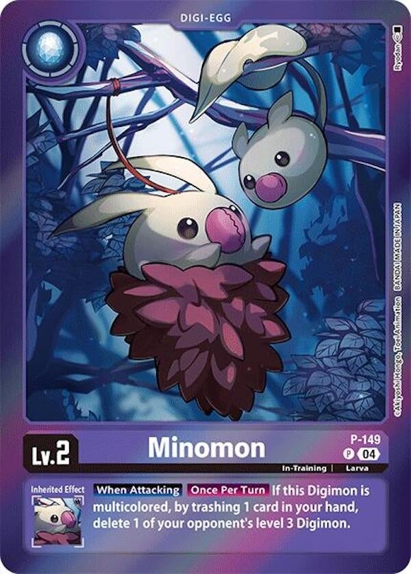 Image for Minomon (Reprint) (P-149 P) (Special Limited Set) - Digimon Card Game
