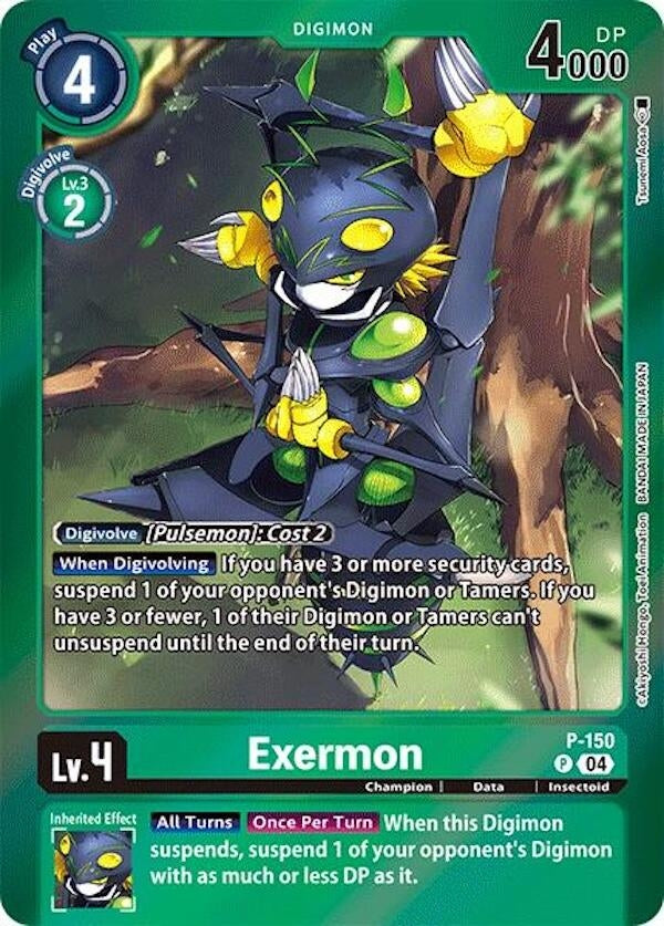 Image for Exermon (Reprint) (P-150 P) (Special Limited Set) - Digimon Card Game