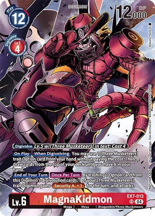 Image for MagnaKidmon (Alternate Art) (Box Topper) (EX7-013 SR) (Special Limited Set) - Digimon Card Game