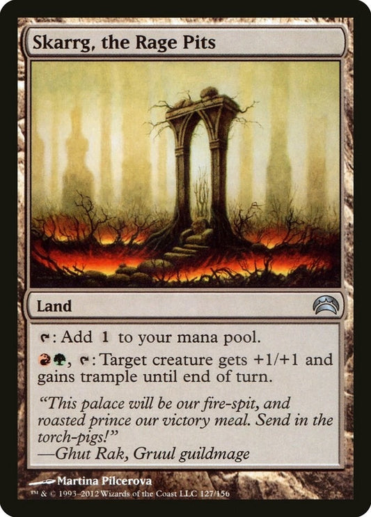 Image for Skarrg, the Rage Pits (127) (Planechase 2012) - Magic: The Gathering