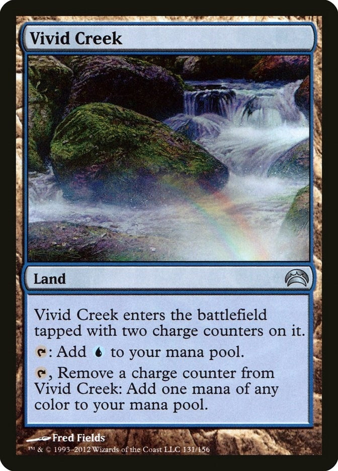Image for Vivid Creek (131) (Planechase 2012) - Magic: The Gathering