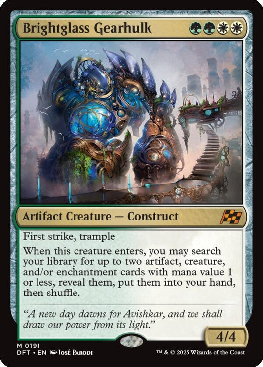 Image for Brightglass Gearhulk (191) (Aetherdrift) - Magic: The Gathering