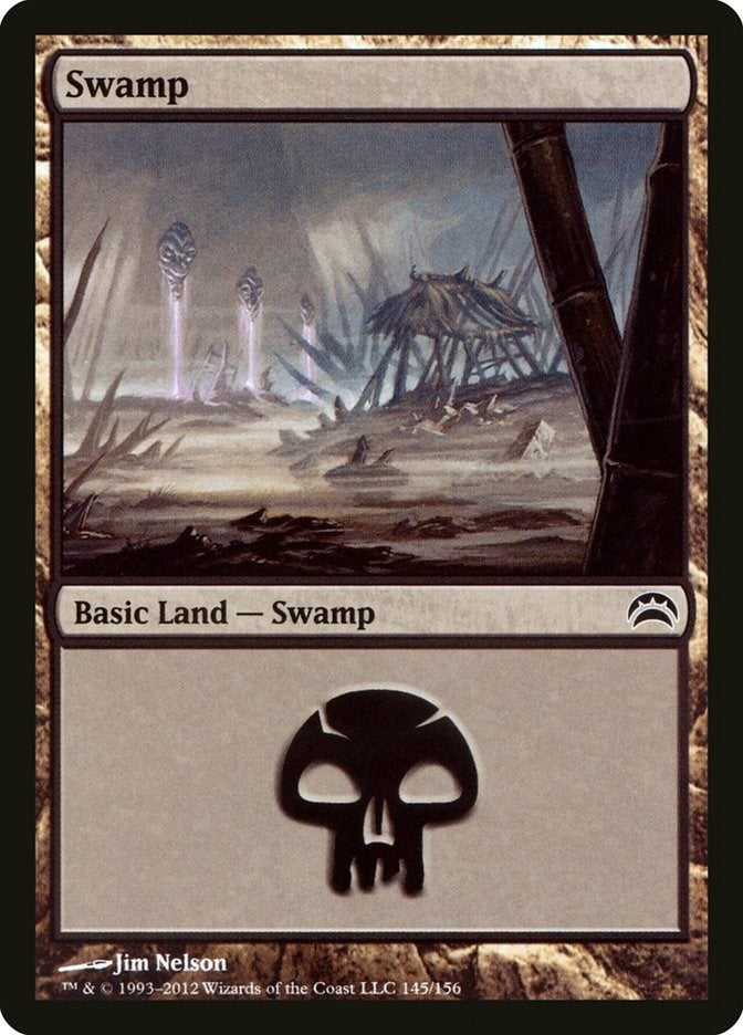 Image for Swamp (145) (145) (Planechase 2012) - Magic: The Gathering