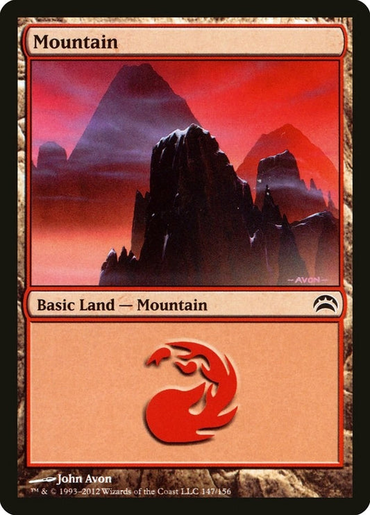 Image for Mountain (147) (147) (Planechase 2012) - Magic: The Gathering