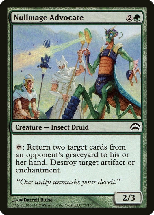 Image for Nullmage Advocate (70) (Planechase 2012) - Magic: The Gathering