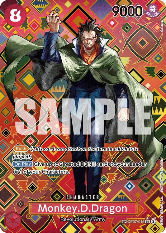 Image for Monkey.D.Dragon (SP) (OP07-015) (Emperors in the New World) - One Piece Card Game