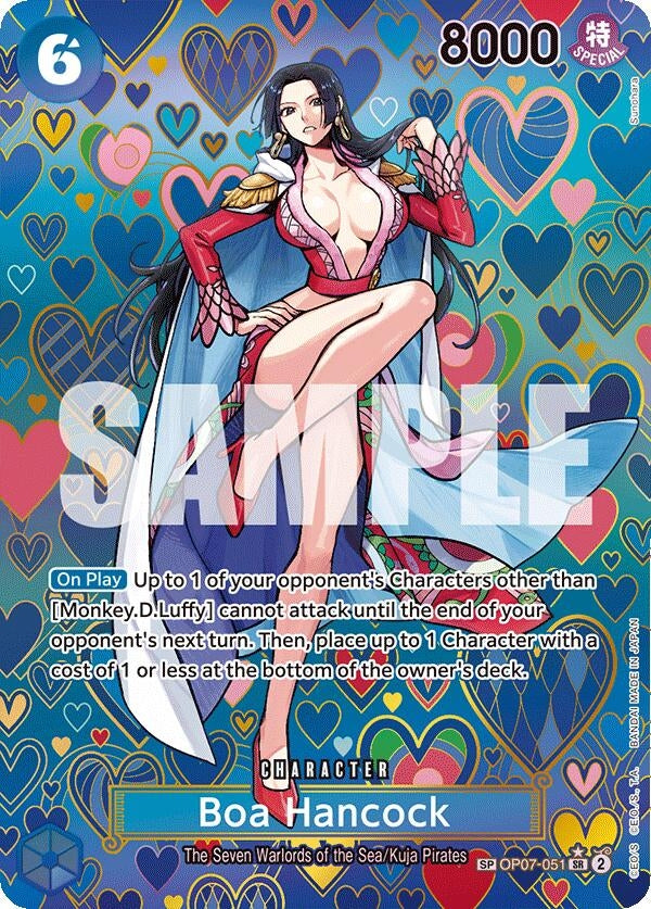 Image for Boa Hancock (SP) (OP07-051) (Emperors in the New World) - One Piece Card Game