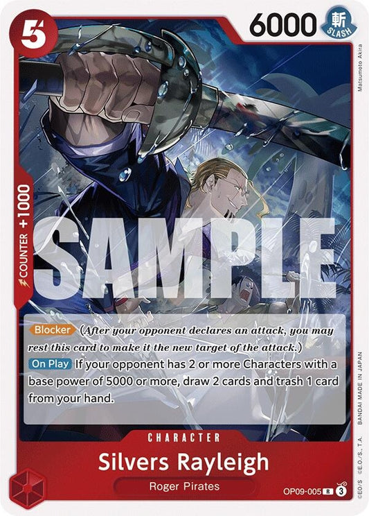 Image for Silvers Rayleigh (OP09-005) (Emperors in the New World) - One Piece Card Game