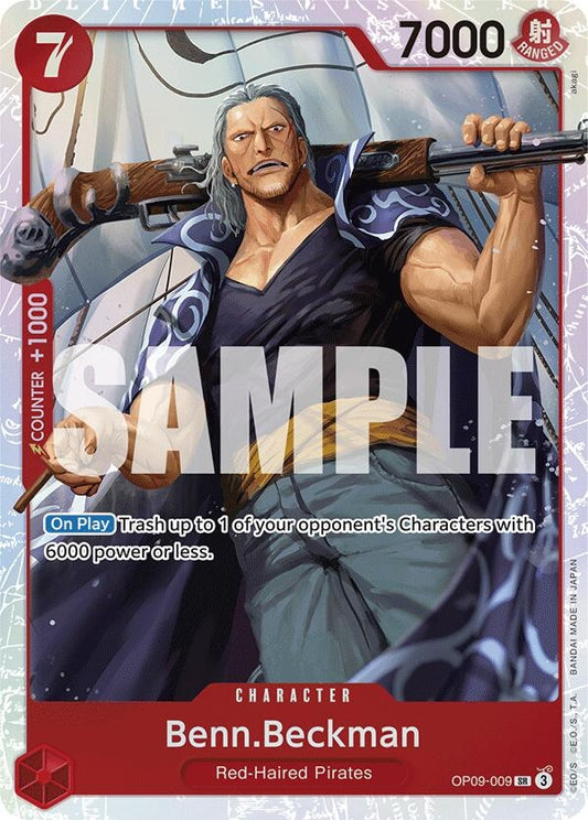Image for Benn.Beckman (OP09-009) (Emperors in the New World) - One Piece Card Game