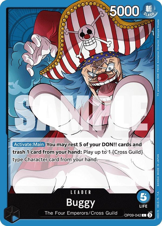 Image for Buggy (042) (OP09-042) (Emperors in the New World) - One Piece Card Game
