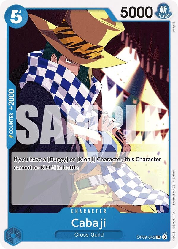 Image for Cabaji (OP09-045) (Emperors in the New World) - One Piece Card Game