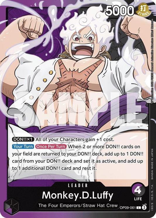 Image for Monkey.D.Luffy (061) (OP09-061) (Emperors in the New World) - One Piece Card Game