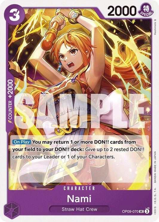 Image for Nami (070) (OP09-070) (Emperors in the New World) - One Piece Card Game