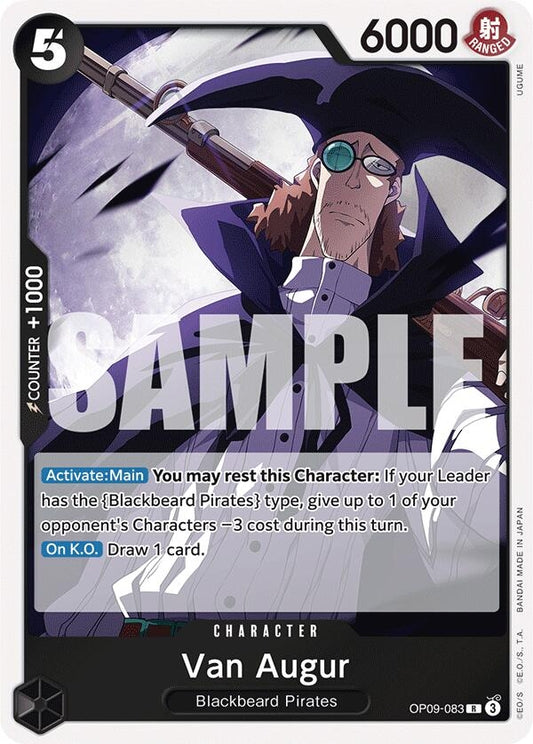 Image for Van Augur (OP09-083) (Emperors in the New World) - One Piece Card Game