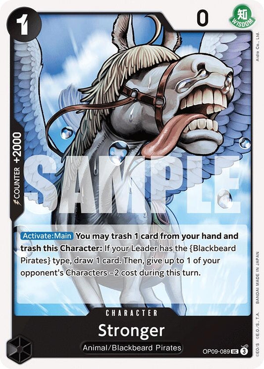 Image for Stronger (OP09-089) (Emperors in the New World) - One Piece Card Game