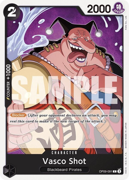 Image for Vasco Shot (OP09-091) (Emperors in the New World) - One Piece Card Game