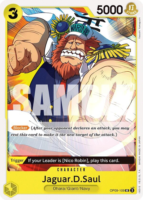 Image for Jaguar.D.Saul (OP09-109) (Emperors in the New World) - One Piece Card Game