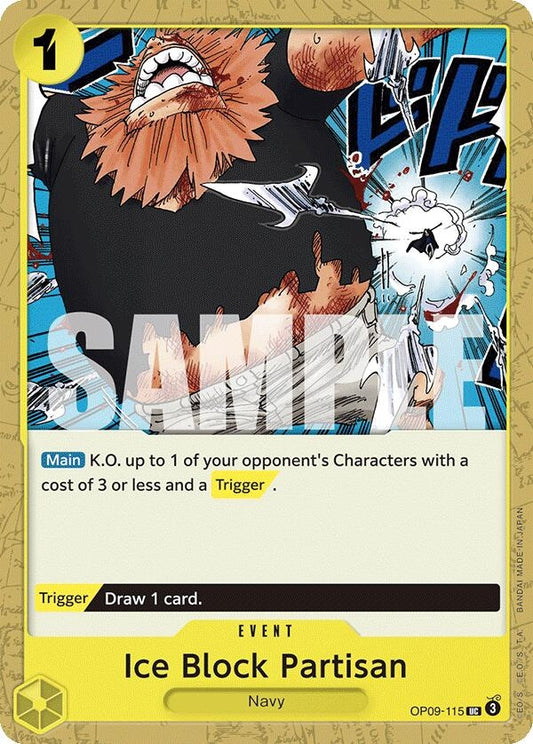 Image for Ice Block Partisan (OP09-115) (Emperors in the New World) - One Piece Card Game
