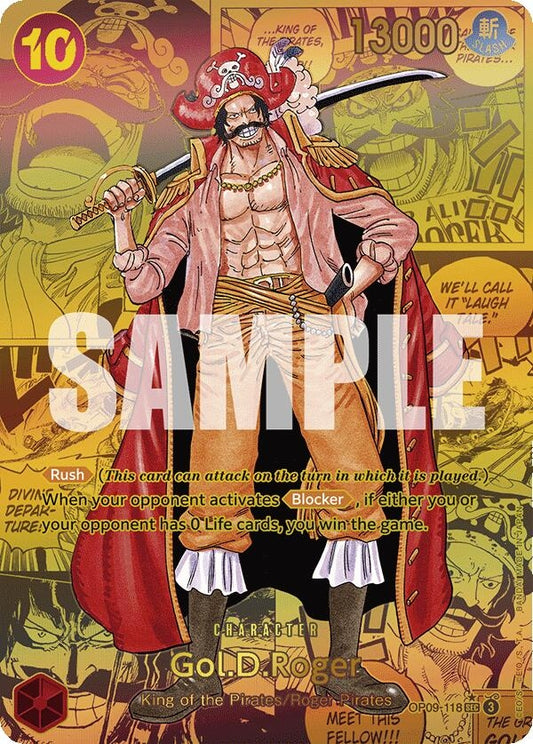 Image for Gol.D.Roger (Manga) (OP09-118) (Emperors in the New World) - One Piece Card Game