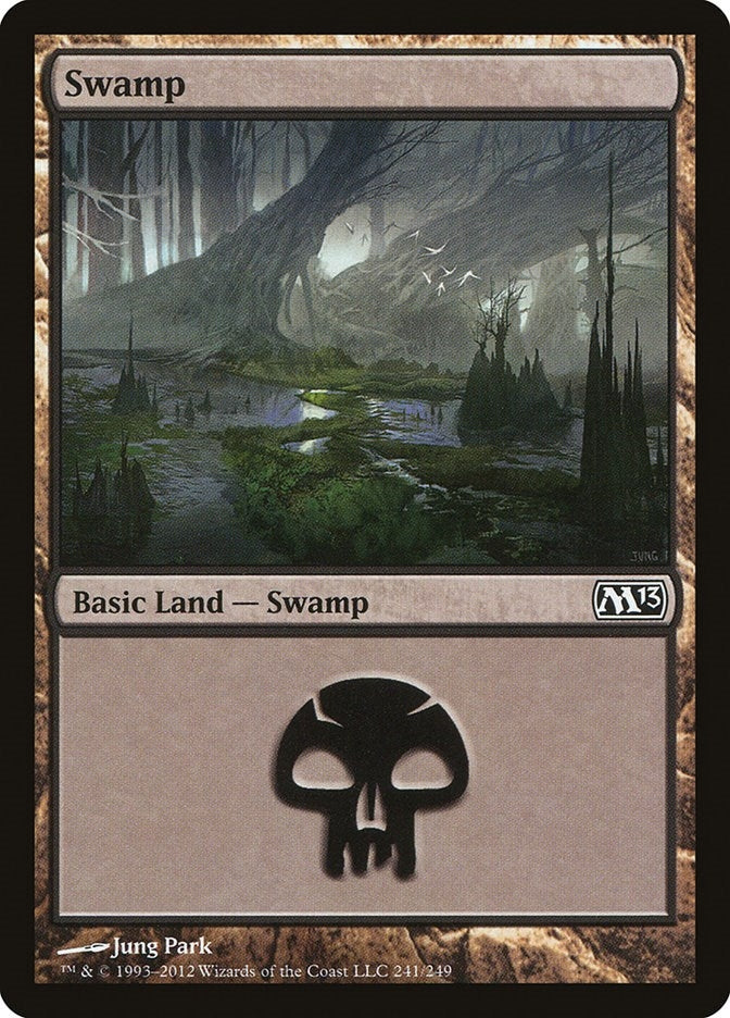 Image for Swamp (241) (241) (Magic 2013 (M13)) - Magic: The Gathering
