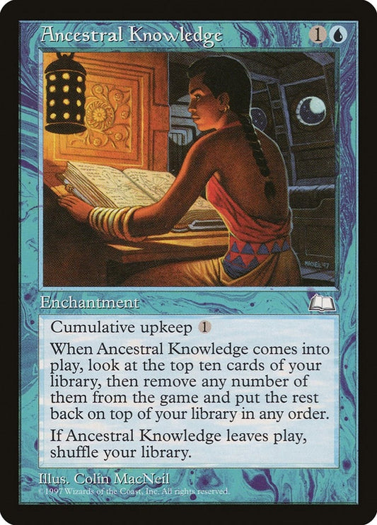 Image for Ancestral Knowledge (Weatherlight) - Magic: The Gathering