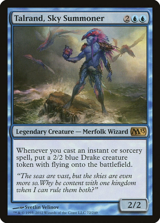 Image for Talrand, Sky Summoner (72) (Magic 2013 (M13)) - Magic: The Gathering