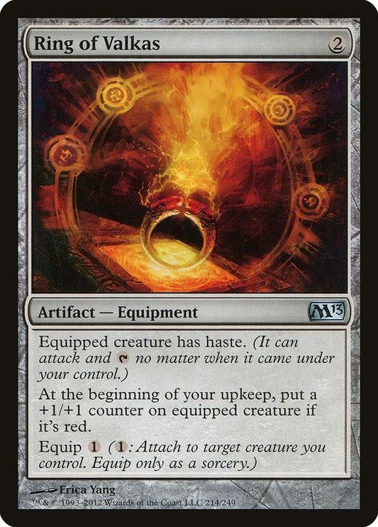 Image for Ring of Valkas (214) (Magic 2013 (M13)) - Magic: The Gathering
