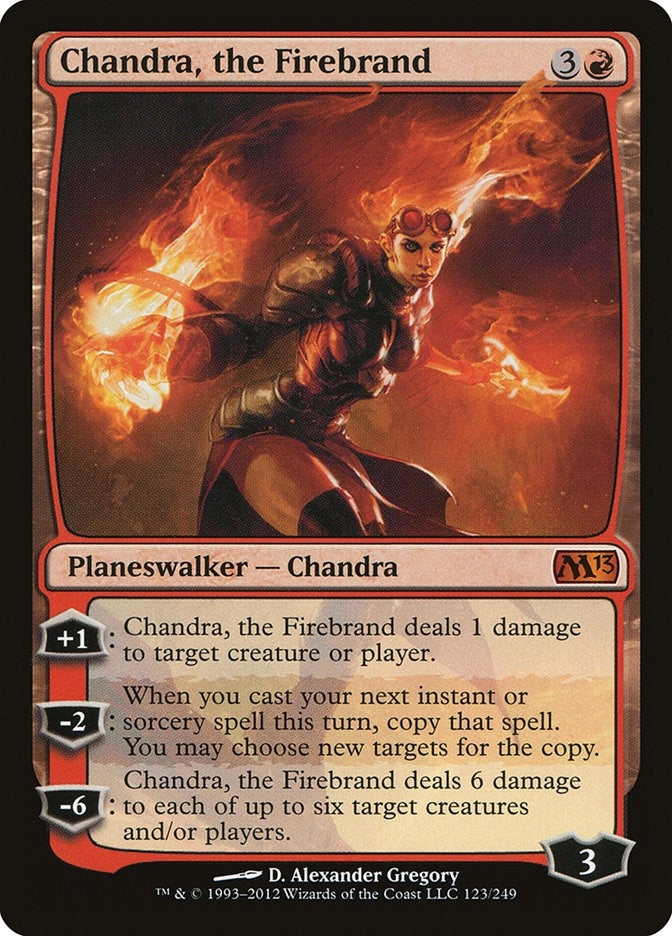 Image for Chandra, the Firebrand (123) (Magic 2013 (M13)) - Magic: The Gathering