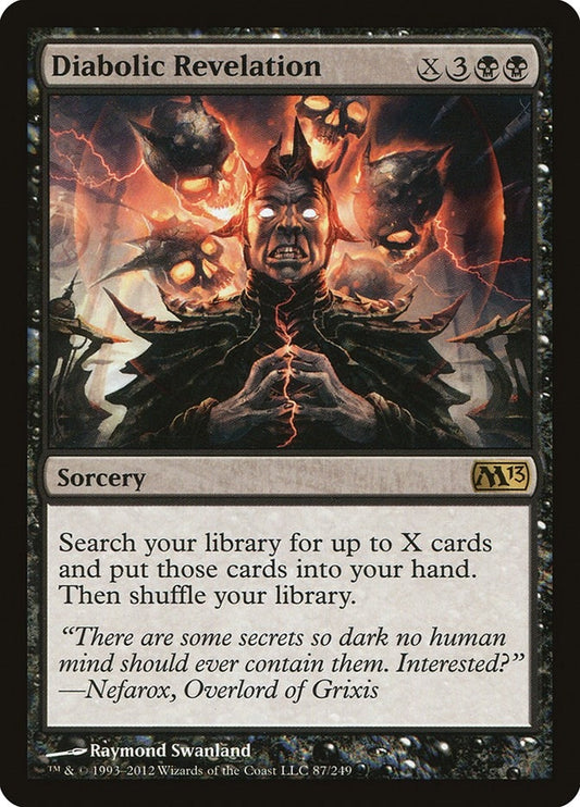 Image for Diabolic Revelation (87) (Magic 2013 (M13)) - Magic: The Gathering