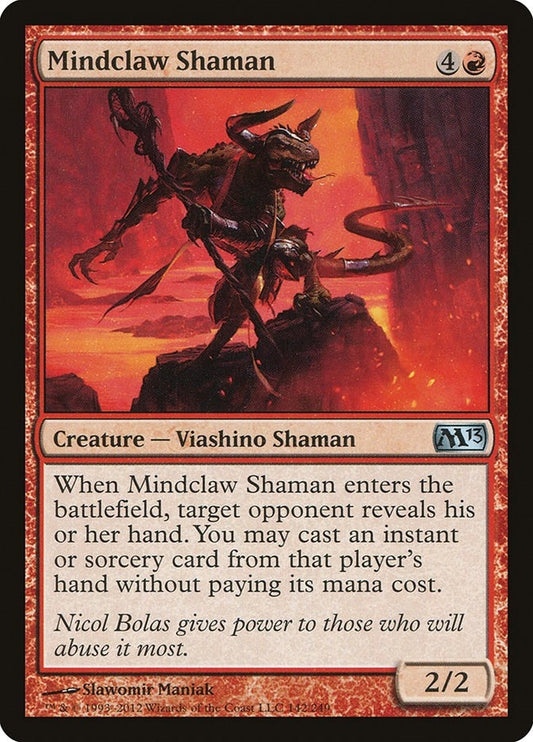 Image for Mindclaw Shaman (142) (Magic 2013 (M13)) - Magic: The Gathering