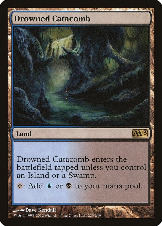 Image for Drowned Catacomb (223) (Magic 2013 (M13)) - Magic: The Gathering