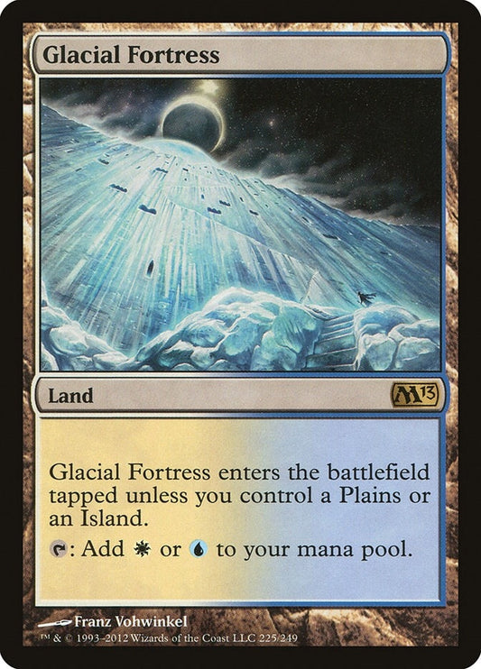 Image for Glacial Fortress (225) (Magic 2013 (M13)) - Magic: The Gathering