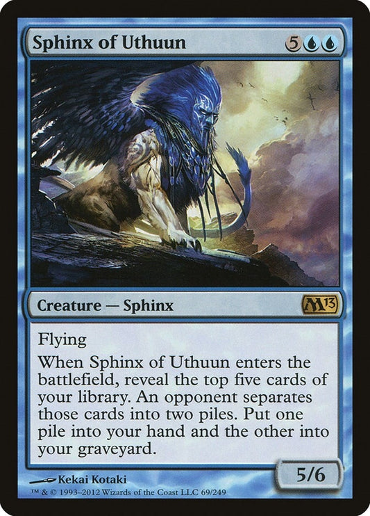 Image for Sphinx of Uthuun (69) (Magic 2013 (M13)) - Magic: The Gathering