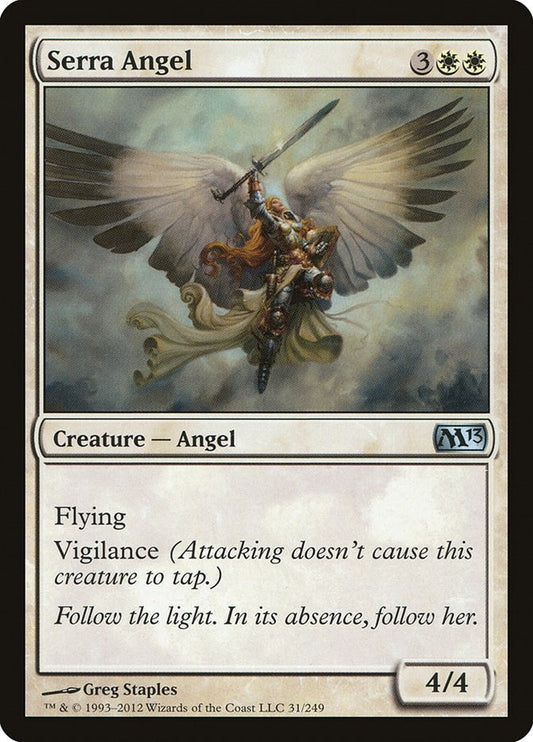 Image for Serra Angel (31) (Magic 2013 (M13)) - Magic: The Gathering