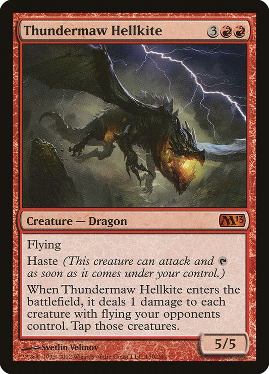 Image for Thundermaw Hellkite (150) (Magic 2013 (M13)) - Magic: The Gathering
