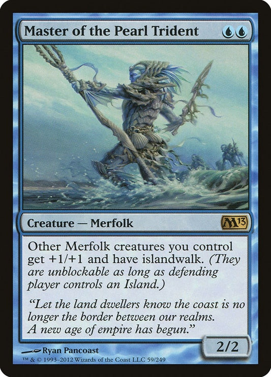 Image for Master of the Pearl Trident (59) (Magic 2013 (M13)) - Magic: The Gathering