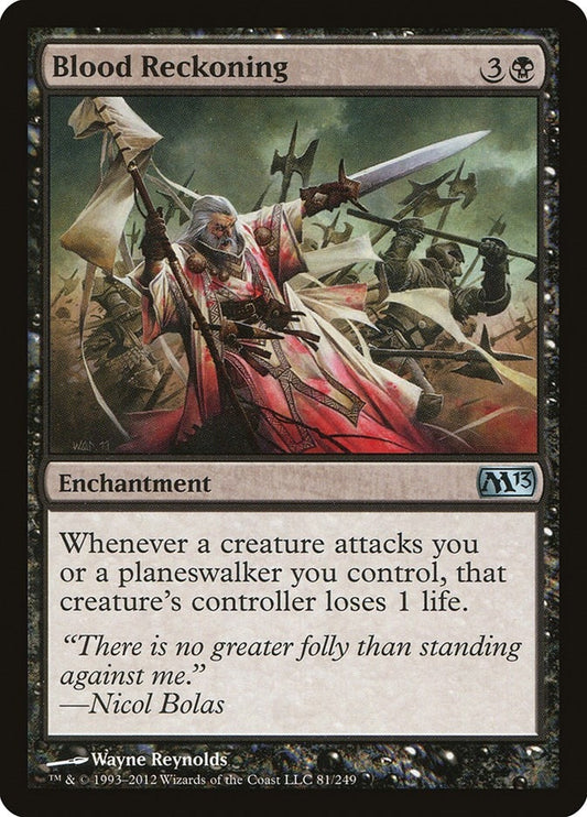 Image for Blood Reckoning (81) (Magic 2013 (M13)) - Magic: The Gathering