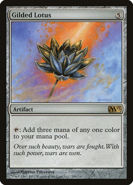 Image for Gilded Lotus (206) (Magic 2013 (M13)) - Magic: The Gathering