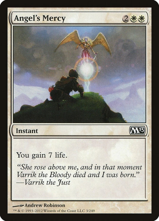 Image for Angel's Mercy (3) (Magic 2013 (M13)) - Magic: The Gathering