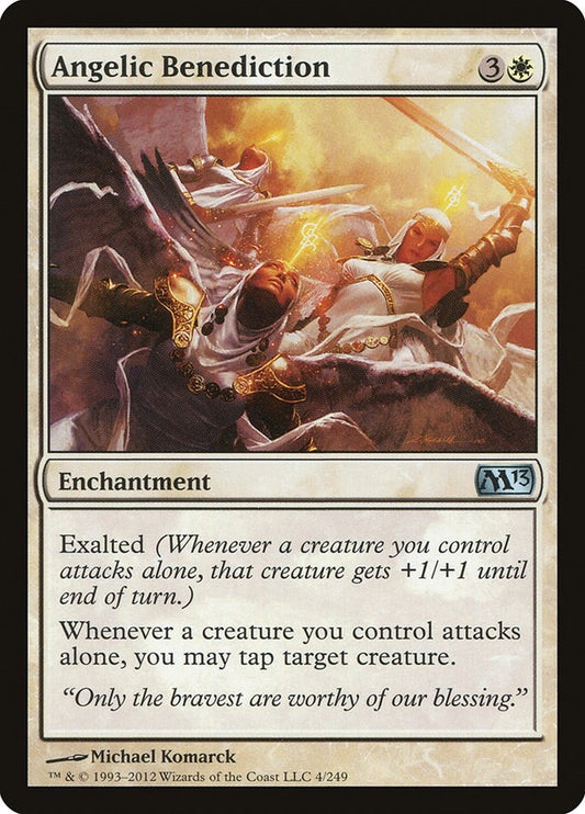 Image for Angelic Benediction (4) (Magic 2013 (M13)) - Magic: The Gathering