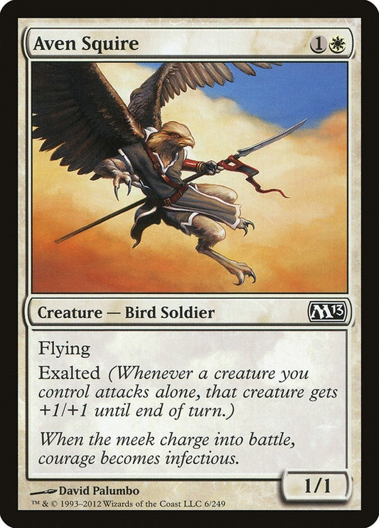 Image for Aven Squire (6) (Magic 2013 (M13)) - Magic: The Gathering